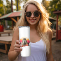 Capybara Lover Skinny Tumbler Funny Bruh Meme Animal Humor Gift