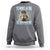 Tummy Ache Survivor Sweatshirt Funny Capybara Meme For Animal Lover - Wonder Print Shop