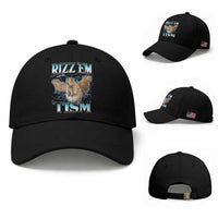 Autism Capybara Baseball Cap Funny Rizz Em With The Tism