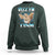 Autism Capybara Sweatshirt Funny Rizz Em With The Tism - Wonder Print Shop