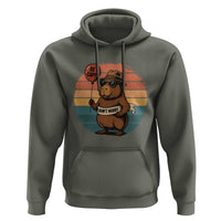 Funny Capybara Hoodie Be Capy Do Not Worry For Animal Lovers - Wonder Print Shop