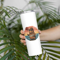 Funny Capybara Skinny Tumbler Be Capy Do Not Worry For Animal Lovers