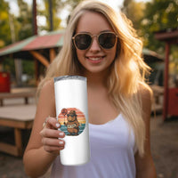 Funny Capybara Skinny Tumbler Be Capy Do Not Worry For Animal Lovers