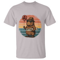 Funny Capybara T Shirt Be Capy Do Not Worry For Animal Lovers - Wonder Print Shop