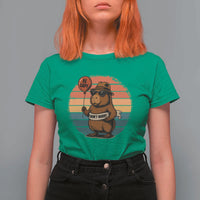 Funny Capybara T Shirt For Women Be Capy Do Not Worry For Animal Lovers - Wonder Print Shop