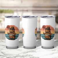 Funny Capybara Tumbler Cup Be Capy Do Not Worry For Animal Lovers