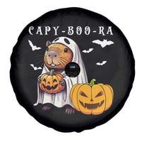 Funny Halloween Capy Boo Ra Spare Tire Cover Cute Capybara Boo Ghost - Wonder Print Shop