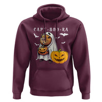 Funny Halloween Capy Boo Ra Hoodie Cute Capybara Boo Ghost - Wonder Print Shop
