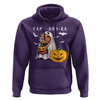 Funny Halloween Capy Boo Ra Hoodie Cute Capybara Boo Ghost - Wonder Print Shop