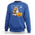 Funny Halloween Capy Boo Ra Sweatshirt Cute Capybara Boo Ghost - Wonder Print Shop