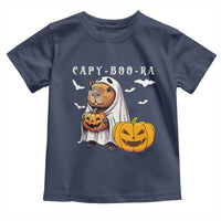 Funny Halloween Capy Boo Ra Toddler T Shirt Cute Capybara Boo Ghost - Wonder Print Shop