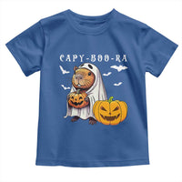 Funny Halloween Capy Boo Ra Toddler T Shirt Cute Capybara Boo Ghost - Wonder Print Shop