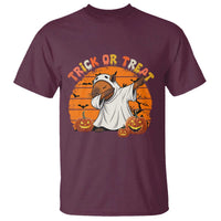 Funny Capybara Halloween T Shirt Trick Or Treat Cute Cappy Boo Ghost - Wonder Print Shop