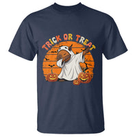 Funny Capybara Halloween T Shirt Trick Or Treat Cute Cappy Boo Ghost - Wonder Print Shop