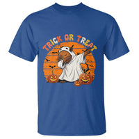 Funny Capybara Halloween T Shirt Trick Or Treat Cute Cappy Boo Ghost - Wonder Print Shop