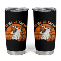 Funny Capybara Halloween Tumbler Cup Trick Or Treat Cute Cappy Boo Ghost
