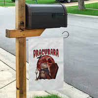 Halloween Capybara Garden Flag Funny Dracubara In Dracula Outfit - Wonder Print Shop