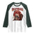 Halloween Capybara Raglan Shirt Funny Dracubara In Dracula Outfit - Wonder Print Shop