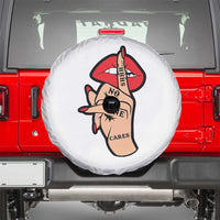 Shhh No One Cares Spare Tire Cover Sarcastic Humor Gift - Wonder Print Shop
