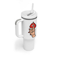 Shhh No One Cares Tumbler With Handle Sarcastic Humor Gift