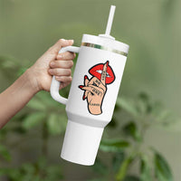 Shhh No One Cares Tumbler With Handle Sarcastic Humor Gift