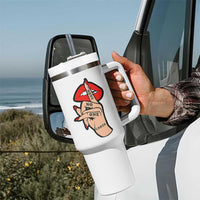 Shhh No One Cares Tumbler With Handle Sarcastic Humor Gift