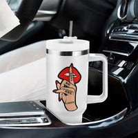 Shhh No One Cares Tumbler With Handle Sarcastic Humor Gift