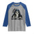 Funny Skeleton Humor Raglan Shirt Shhh No One Cares - Wonder Print Shop