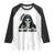 Funny Skeleton Humor Raglan Shirt Shhh No One Cares - Wonder Print Shop