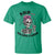 Funny Skeleton Sarcastic T Shirt Shhh No One Cares - Wonder Print Shop
