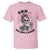 Funny Skeleton Sarcastic T Shirt Shhh No One Cares - Wonder Print Shop