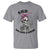 Funny Skeleton Sarcastic T Shirt Shhh No One Cares - Wonder Print Shop