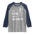Funny Sarcastic Raglan Shirt In My Defence I Was Left Unsupervised - Wonder Print Shop
