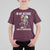 Funny Skeleton Beer T Shirt For Kid In My Defence I Was Left Unsupervised - Wonder Print Shop