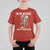 Funny Skeleton Beer T Shirt For Kid In My Defence I Was Left Unsupervised - Wonder Print Shop