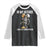 Funny Skeleton Beer Raglan Shirt In My Defence I Was Left Unsupervised - Wonder Print Shop