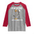 Funny Skeleton Beer Raglan Shirt In My Defence I Was Left Unsupervised - Wonder Print Shop