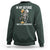 Funny Skeleton Beer Sweatshirt In My Defence I Was Left Unsupervised - Wonder Print Shop