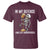 Funny Skeleton Beer T Shirt In My Defence I Was Left Unsupervised - Wonder Print Shop