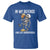 Funny Skeleton Beer T Shirt In My Defence I Was Left Unsupervised - Wonder Print Shop