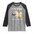 Sarcastic Dog Lover Raglan Shirt In My Defense I Was Left Unsupervised - Wonder Print Shop