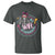 My Wife Is Psychotic T Shirt Funny Messy Bun Skeleton Sarcastic - Wonder Print Shop