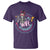 My Wife Is Psychotic T Shirt Funny Messy Bun Skeleton Sarcastic - Wonder Print Shop