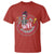 My Wife Is Psychotic T Shirt Funny Messy Bun Skeleton Sarcastic - Wonder Print Shop