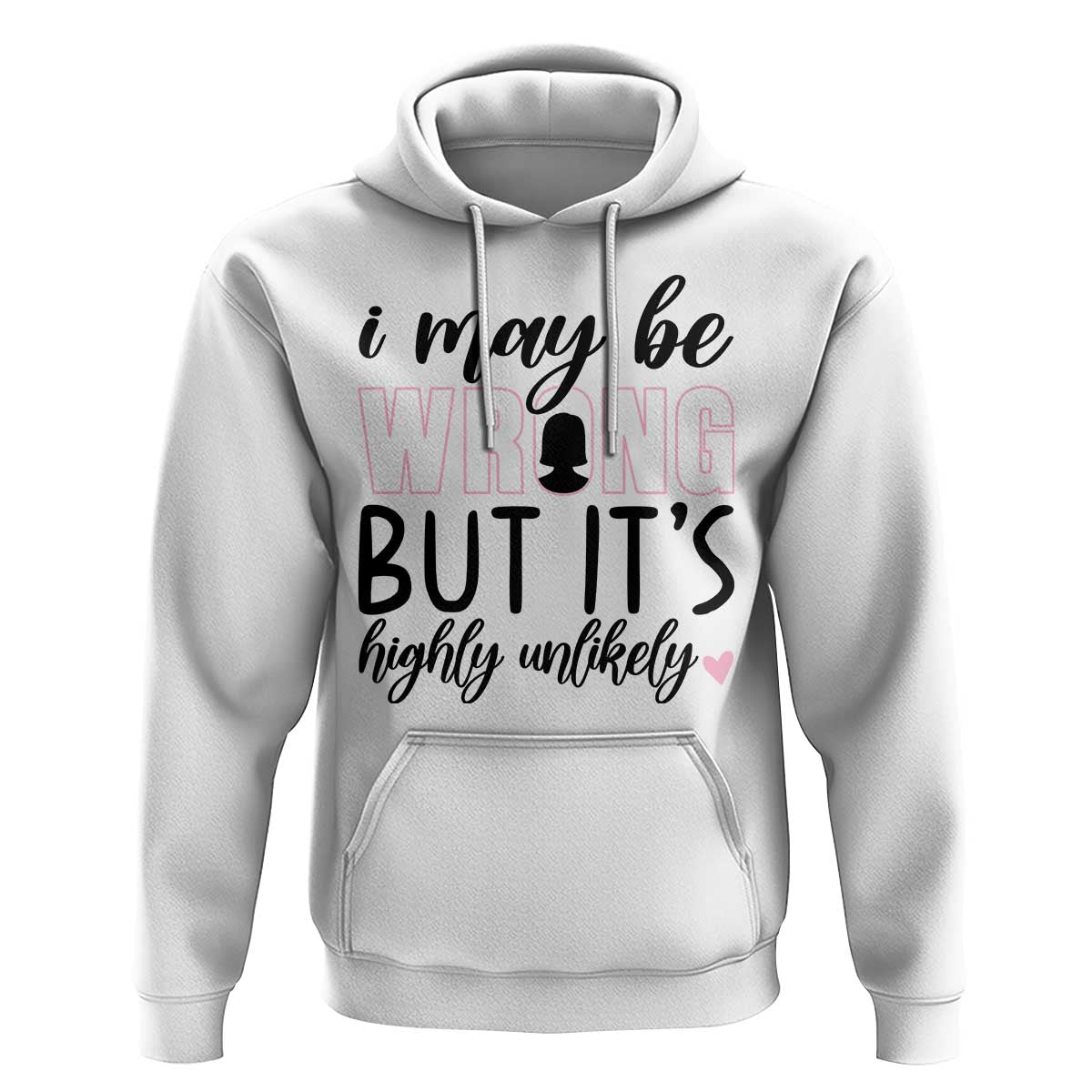 I May Be Wrong But It Is Highly Unlikely Hoodie Funny Sarcastic - Wonder Print Shop