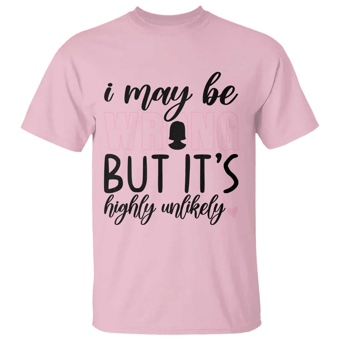 I May Be Wrong But It Is Highly Unlikely T Shirt Funny Sarcastic - Wonder Print Shop