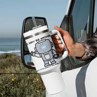 Funny Robot Humor Tumbler With Handle I May Be Wrong But It Is Highly Unlikely
