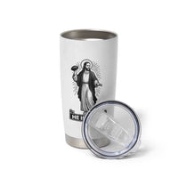 Christian Football Lover Tumbler Cup He Is Rizzin Funny Gift - Wonder Print Shop