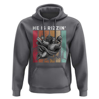 He Is Rizzin Hoodie Funny Christian Football Lover Gift - Wonder Print Shop