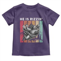 He Is Rizzin Toddler T Shirt Funny Christian Football Lover Gift - Wonder Print Shop